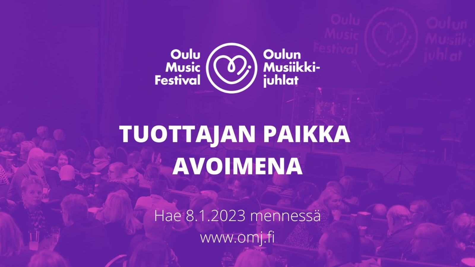 Oulun musiikkijuhlasäätiö hakee tuottajaa | OMJ News